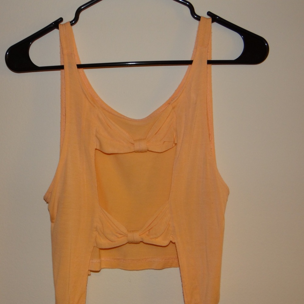 PACSUN LA Hearts coral tank